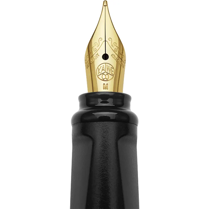 Pluma Fuente Kaweco Negra, Tinta Azul