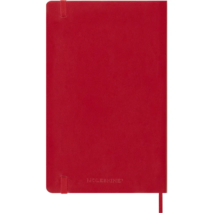 Agenda Diaria Clásica 12 Meses 2027, Tapa Suave, Grande, Rojo Escarlata — Interior 6